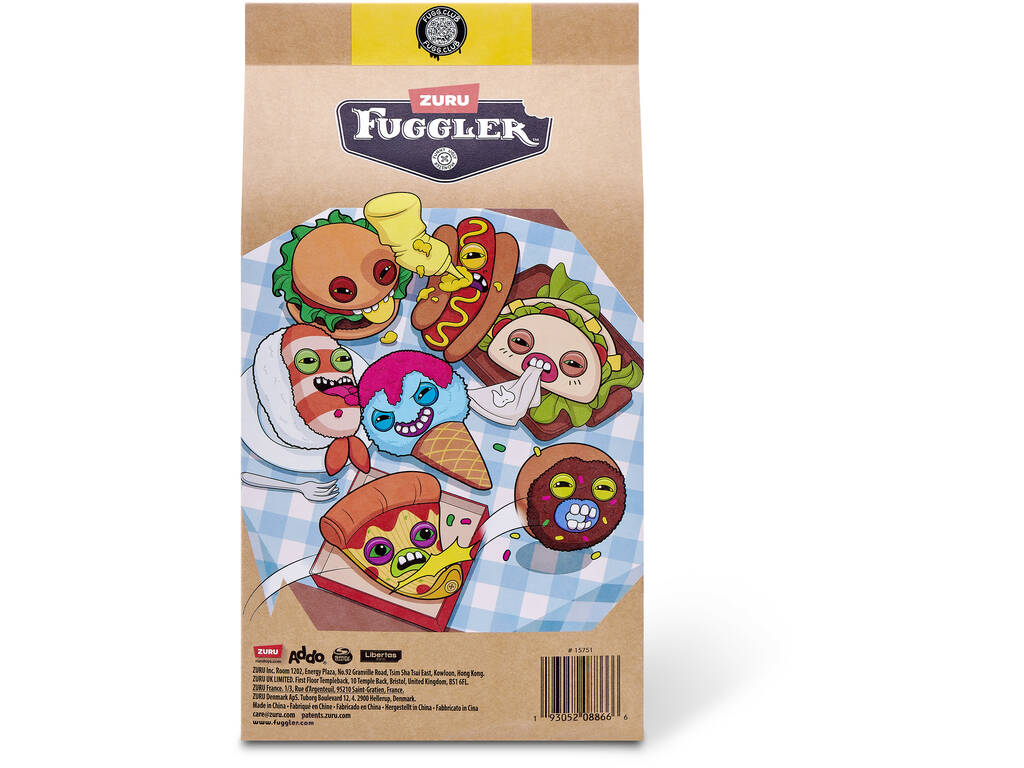 Fuggalicious S1 Peluche Fast Food 22 cm