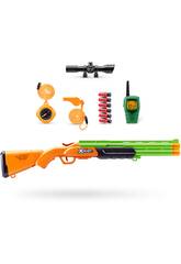 Zuru X-Shot Wild Adventure Spielzeug-Schrotflinte mit Licht und Sound