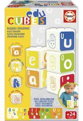 EduCubes Blocchi Educativi Le Vocali