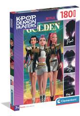 Puzzle Super 180 K-Pop Demon Hunters Golden Rumi, Zoey e Mira
