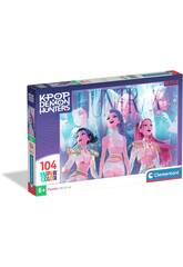 Puzzle SuperColor 104 K-Pop Demon Hunters Rumi, Zoey y Mira
