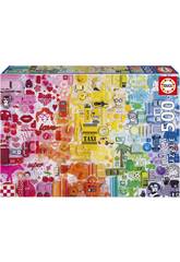 Puzzle 500 Collage de Colores