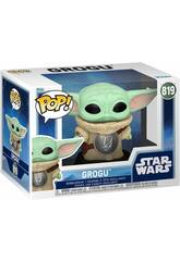 Funko Pop Star Wars The Mandalorian And Grogu Figura Grogu con Cabeza Oscilante