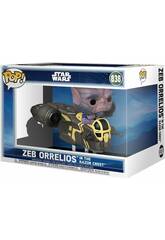 Funko Pop Star Wars The Mandalorian And Grogu Figura Zeb Orrelios na Razor Crest