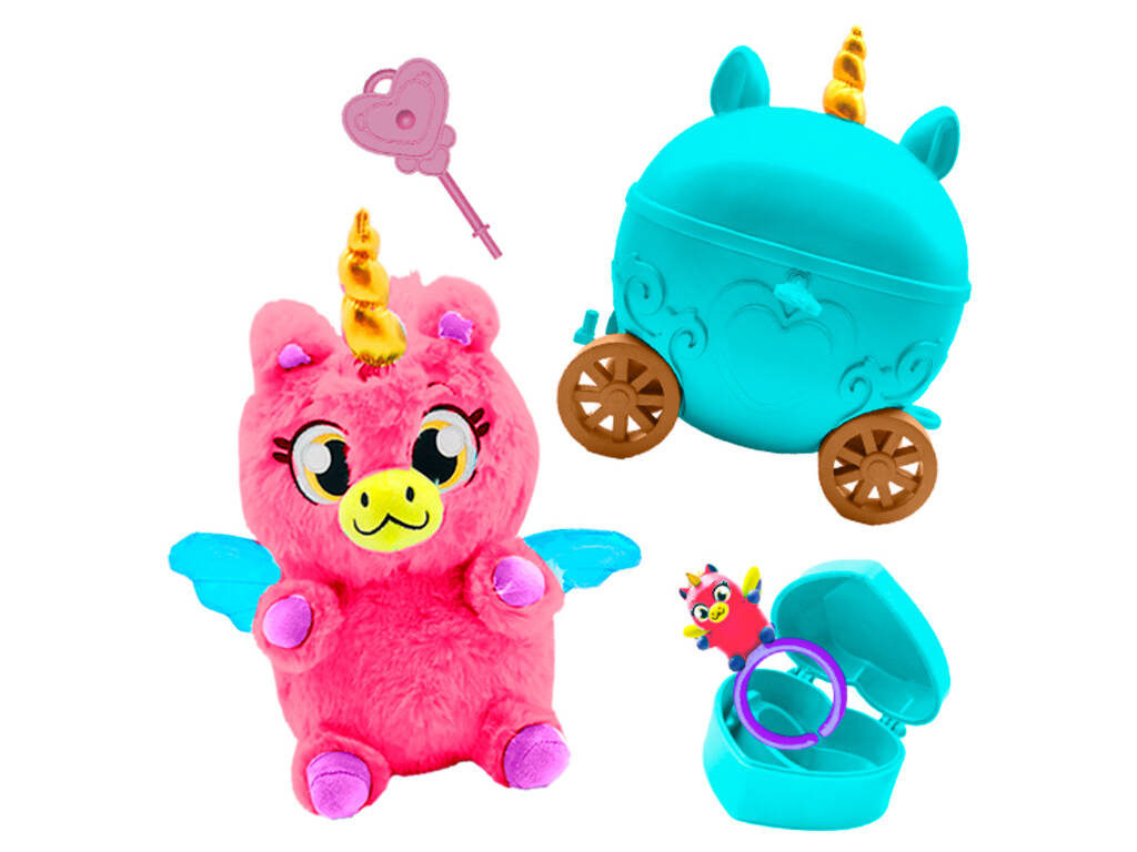 Reino Mágico Chariot avec peluche de 25 cm et accessoires