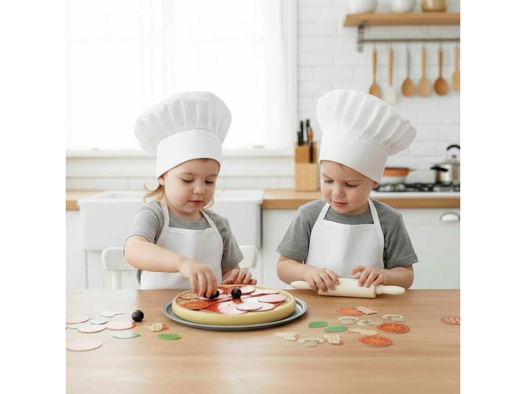 Mon premier kit STEM Pizza de la Mamma avec 40 pièces
