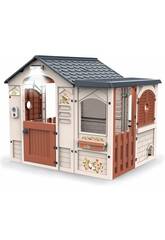 Casetta per bambini Play Garden da 104x122x103 cm con luci e suoni