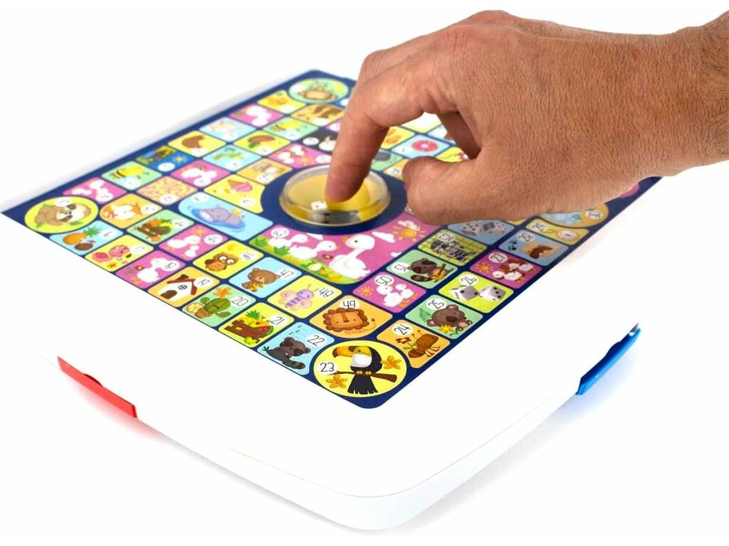 Parchís et Oca 2 en 1 avec dé automatique