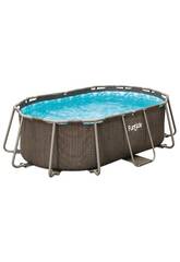 Abnehmbarer ovaler Oasis Designer-Pool 300x200x84 cm FunSicle FBQ1006DA