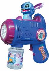 Disney Stitch Bláster Lanzador de Burbujas de Stitch con Luz y Sonidos