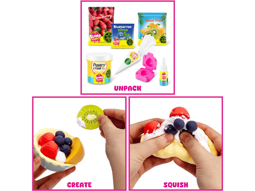 Zuru Slime Mart Pack avec Recette de Dessert à Modeler