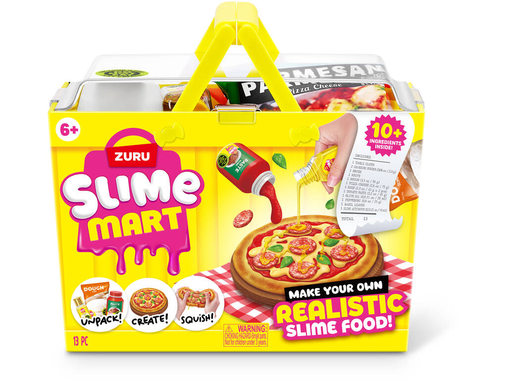 Zuru Slime Mart Panier avec Recette de Nourriture Rapide à Modeler