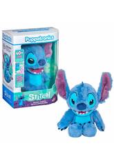 Disney Stitch Peluche Palm Puppetronics Stitch 20 cm avec sons et actions réalistes