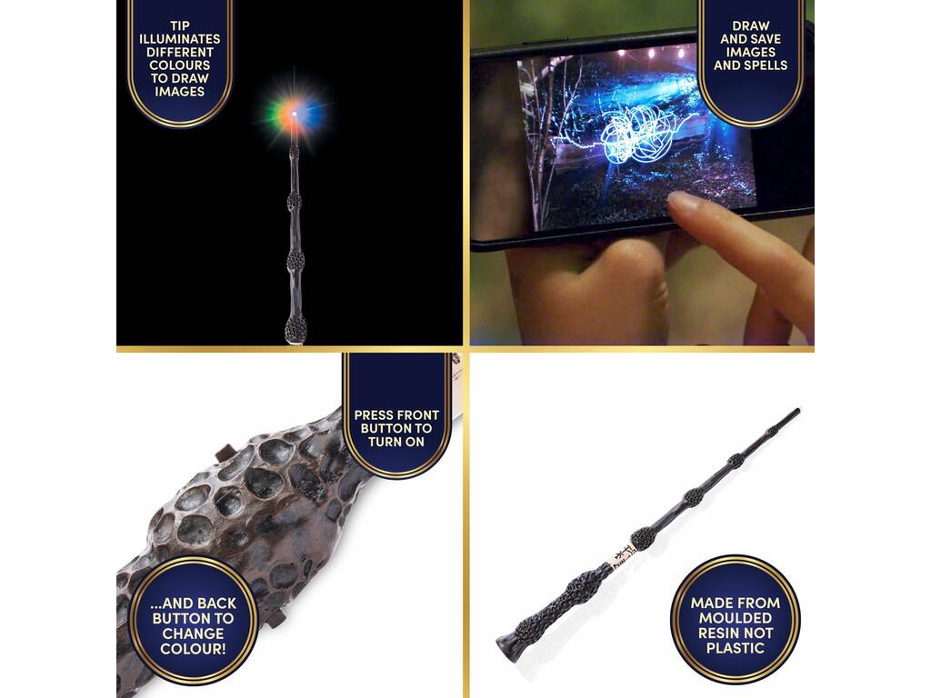 Harry Potter Varita Luminosa de 37 cm