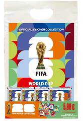 FIFA World Cup 2026 Starter Pack con álbum y 4 Sobres Panini