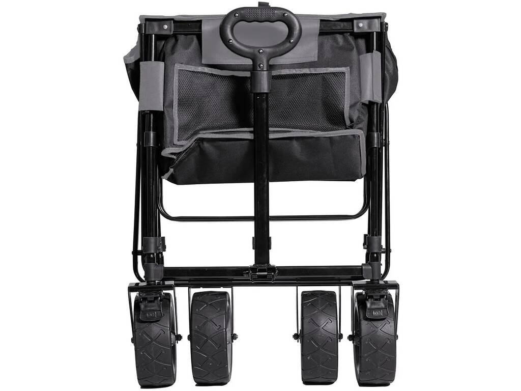 Carrito Multifuncional Plegable Gris de 102x47x82 cm