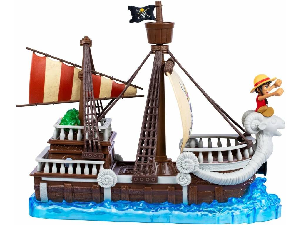 One Piece Going Merry Deluxe Collector Ship de 28 cm con Figura Luffy