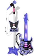 Kuromi Gitarren- und Mikrofon-Set mit Funktionen