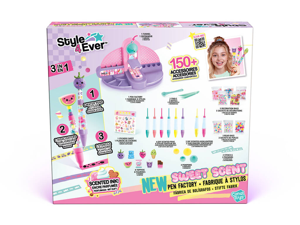 Style4Ever Fábrica de Bolígrafos Perfumados 3 en 1 - imagen 4