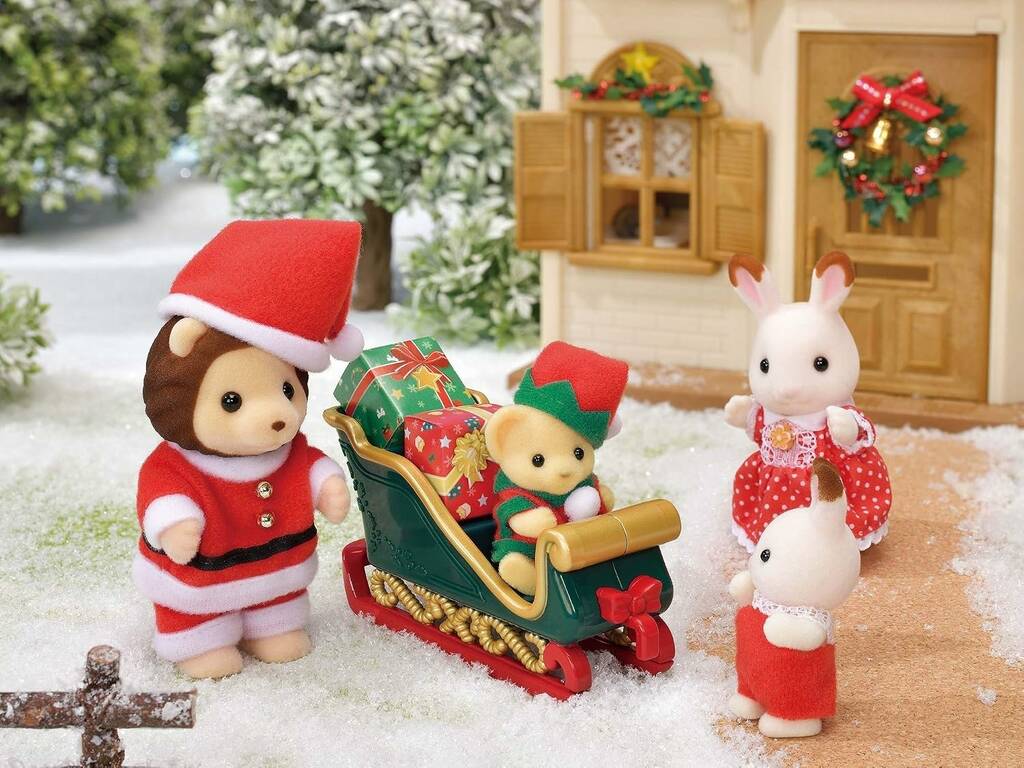 Sylvanian Families El Trineo de Mr. Lion