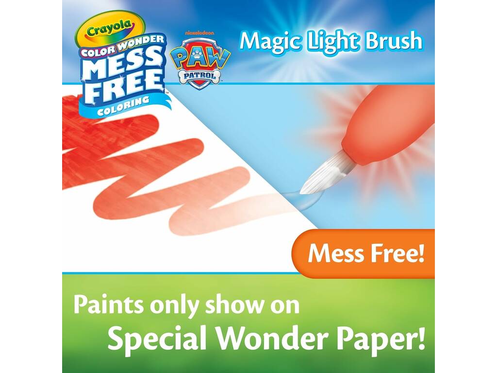 Color Wonder Patrulla Canina Pincel Mágico Luminoso - imagen 4