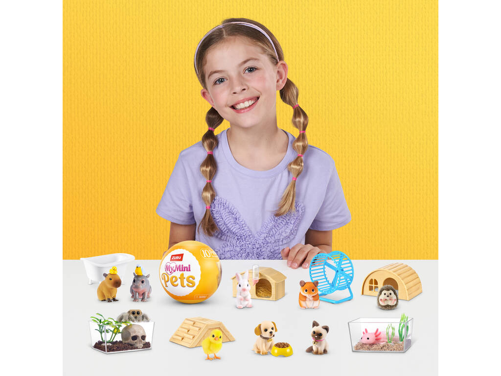 Zuru My Mini Pets Bola con Figura Sorpresa y Accesorios Serie 1 - imagen 14