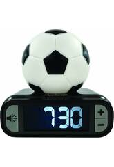 Reloj Despertador Balón de Fútbol con Luz Nocturna y Sonidos