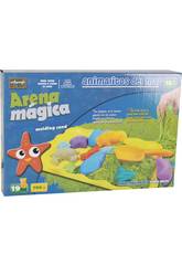 Areia M�gica 700 gr. Verde Acess�rios 19 Pe�as 