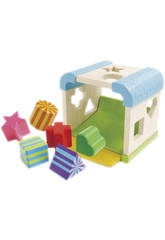 Cube avec assortiment de formes
