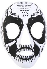Schwarz-weiße Katrine Maske