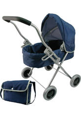 Carro de Mu�ecas con Bolso 63x35x60cm
