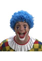 Peluca Payaso Azul