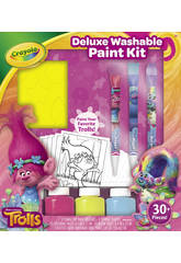 Kit Trolls Peinture Deluxe Crayola
