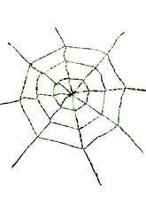 Tela de araña Verde-Negra 150x150 cm.