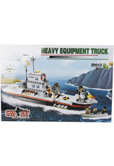 Bateau Militaire 284 Pièces