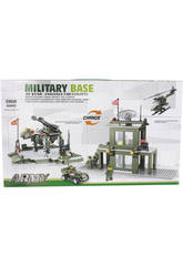 Jogo de Constru��o Base Militar Transform�vel 425 Pe�as 