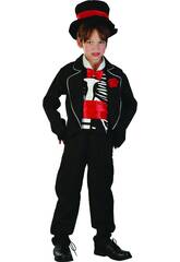Disfraz Vampiro Esqueleto Nio Talla M
