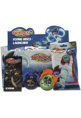 BEYBLADE LANZADOR CON 3 DISCOS