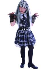 Fantasia Colegial Dem�nia Menina Tamanho L 