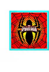 Spiderman pack 20 servilletas 33x33 cm.