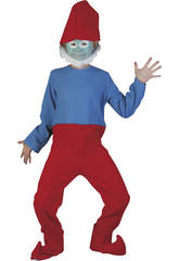 D�guisement Gnome Rouge Gar�on Taille S