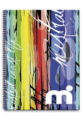 Cahier micro perfor� 120 h. A4 Mistral Coast 