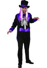 Disfraz Esqueleto Hombre Talla L