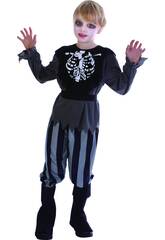 D�guisement Pirate Squelette Gar�on Taille L 
