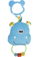 Peluche Baby Chocalho Giros Hipopotamo