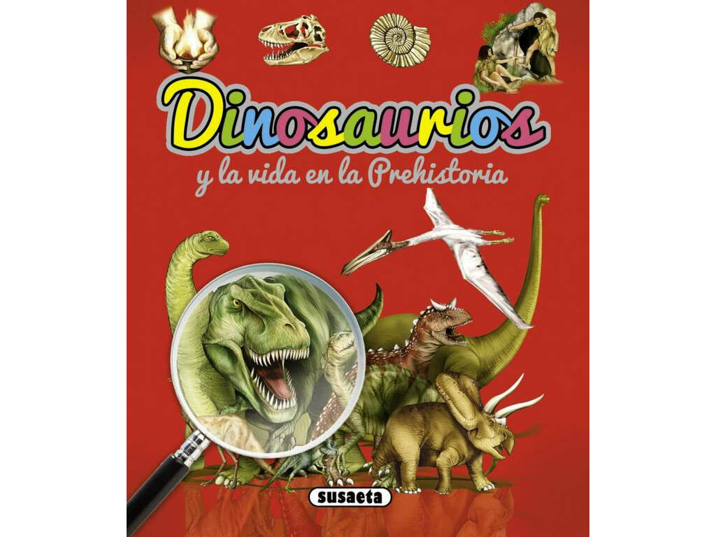 Libro Dinosauri e Vita Preistorica Susaeta S0093