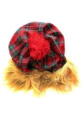 Scottish-Hut mit Haar