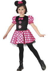 Fantasia Ratinha Rosa Meninas Tamanho XL