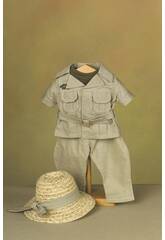 Ensemble Safari avec Chapeau 