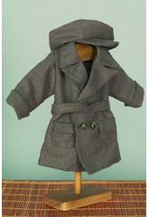 Manteau Gris avec casquette